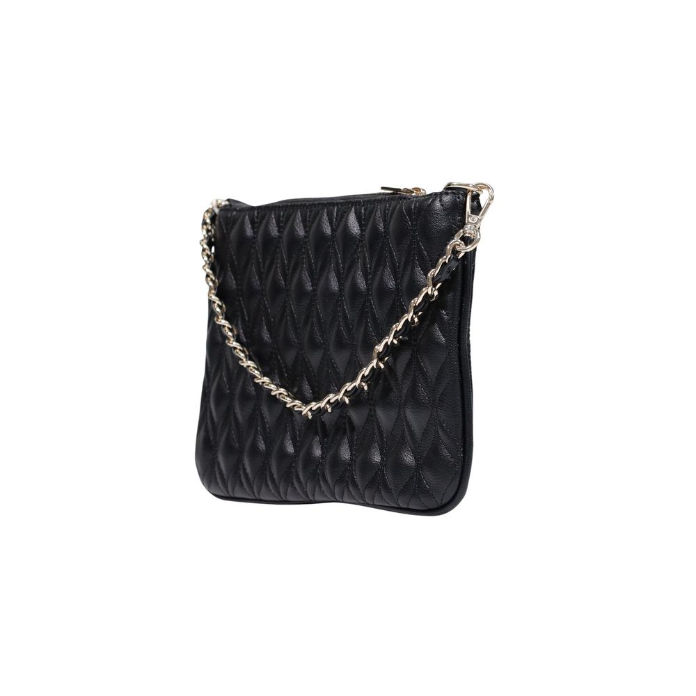 Schwarze Clutch aus Polyethylen Guess