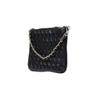 Schwarze Clutch aus Polyethylen Guess