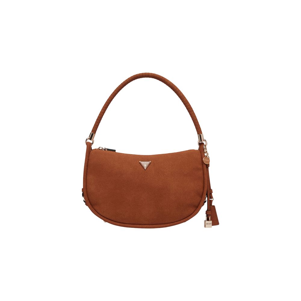 Braune Wildleder-Handtasche Guess