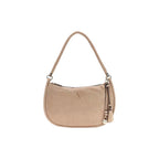 Beige Wildleder-Handtasche Guess
