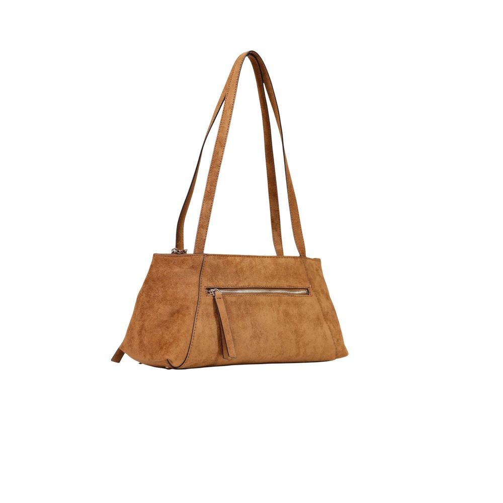 Braune Handtasche aus Polyester Guess