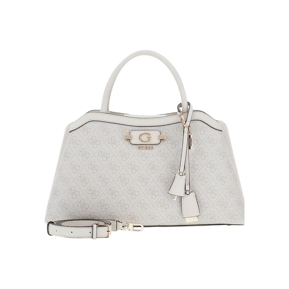 Weiße Handtasche aus Polyethylen Guess