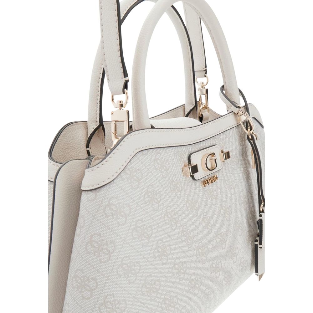 Weiße Handtasche aus Polyethylen Guess