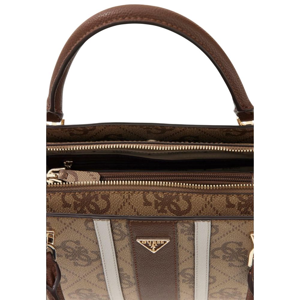 Zweifarbige Handtasche aus Polyethylen Guess