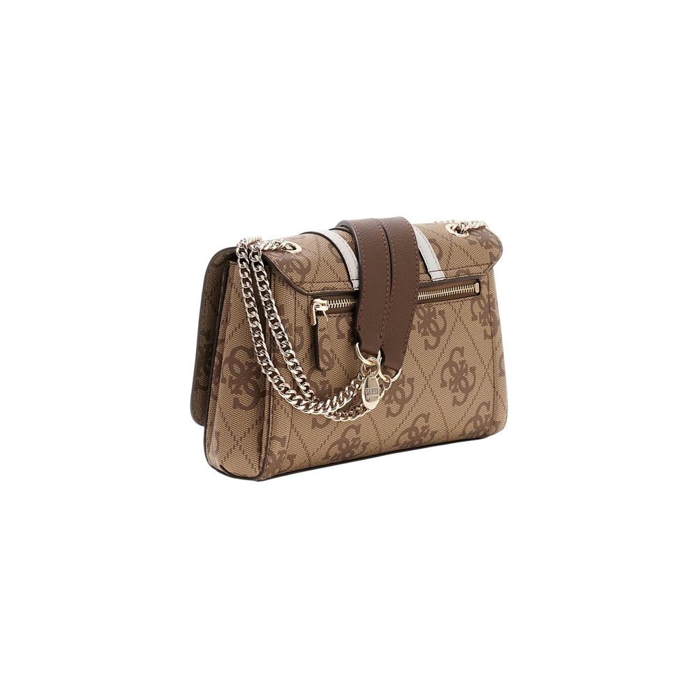 Zweifarbige Handtasche aus Polyethylen Guess