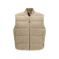 Beige Polyester Ärmellose Jacke Parajumpers