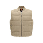 Beige Polyester Ärmellose Jacke Parajumpers