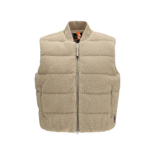 Beige Polyester Ärmellose Jacke Parajumpers