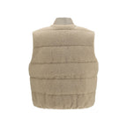 Beige Polyester Ärmellose Jacke Parajumpers