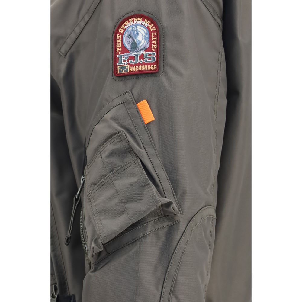 Zweifarbige Polyamid-Bomberjacke Parajumpers