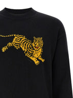 Schwarzer Baumwoll-Sweatshirt Kenzo