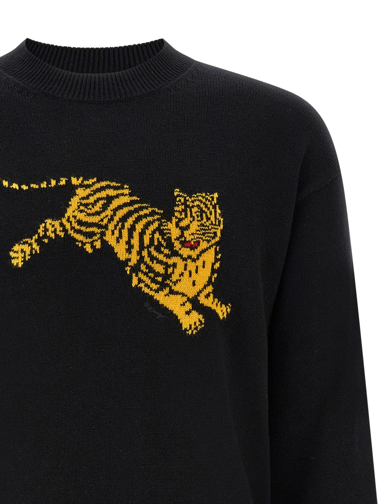 Schwarzer Baumwoll-Sweatshirt Kenzo
