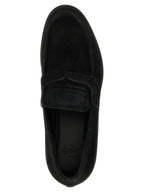 Schwarze Loafer aus Kalbsleder zum Hineinschlüpfen Christian Louboutin
