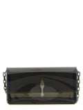 Schwarze PVC Clutch Bag Christian Louboutin