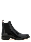Schwarze Chelsea Boots aus Kalbsleder Christian Louboutin