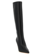Schwarzes Kalbsleder Over-the-Knee Christian Louboutin
