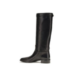 Schwarze Ankle Boots aus Kalbsleder Bos Taurus Prada