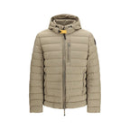 Zweifarbige Polyamid-Steppjacke in voller Länge Parajumpers