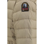 Zweifarbige Polyamid-Steppjacke in voller Länge Parajumpers