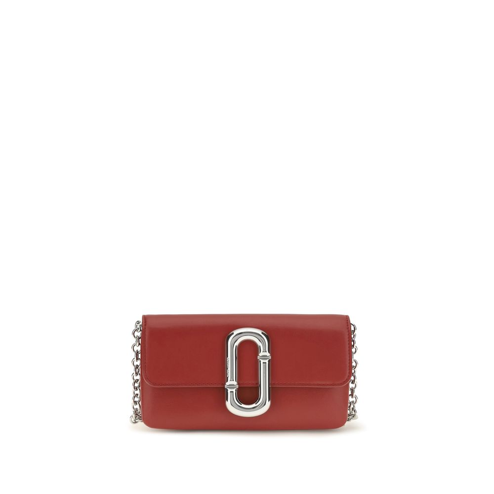 Schultertasche aus rotem Kalbsleder Bos Taurus Marc Jacobs