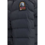 Schwarze Polyamid-Jacke in voller Länge Parajumpers