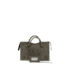 Bicolor Lammleder Schultertasche Ovis Aries Balenciaga