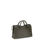 Bicolor Lammleder Schultertasche Ovis Aries Balenciaga