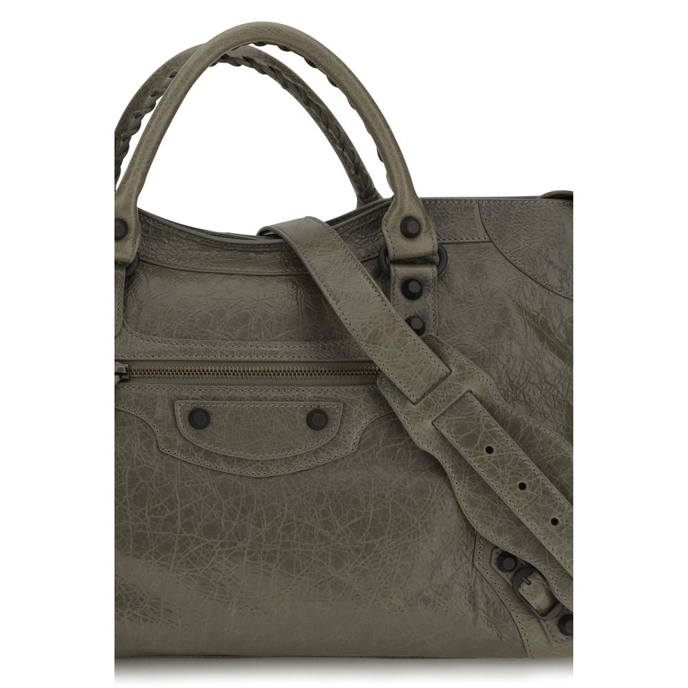 Bicolor Lammleder Schultertasche Ovis Aries Balenciaga