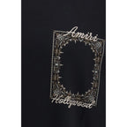Schwarzes Baumwoll-T-Shirt Amiri