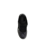 Schwarze Bos Taurus Kalbsleder Sneaker Amiri