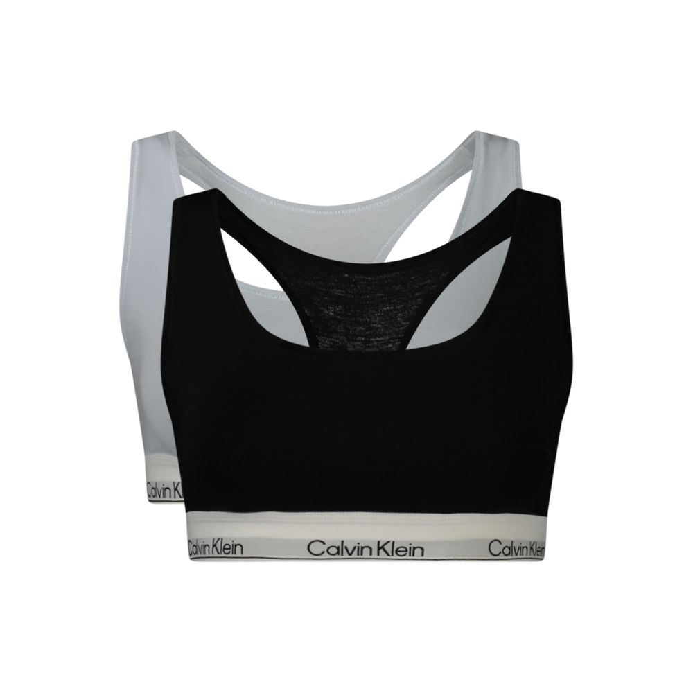 Hellblauer Baumwoll-Bralette für Damen Calvin Klein