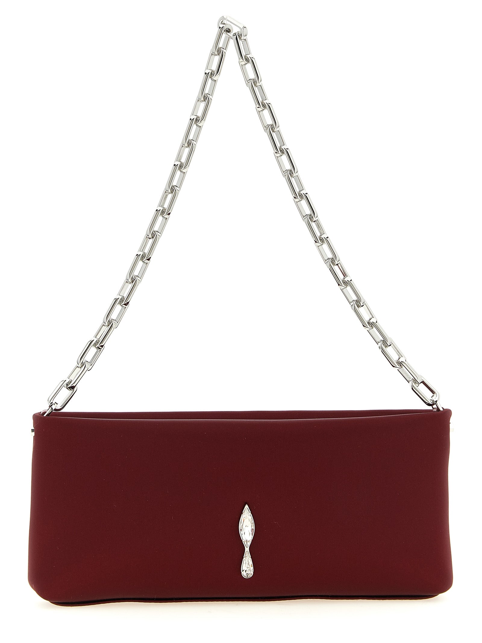 Bordeaux Elastan Clutch Bag Christian Louboutin