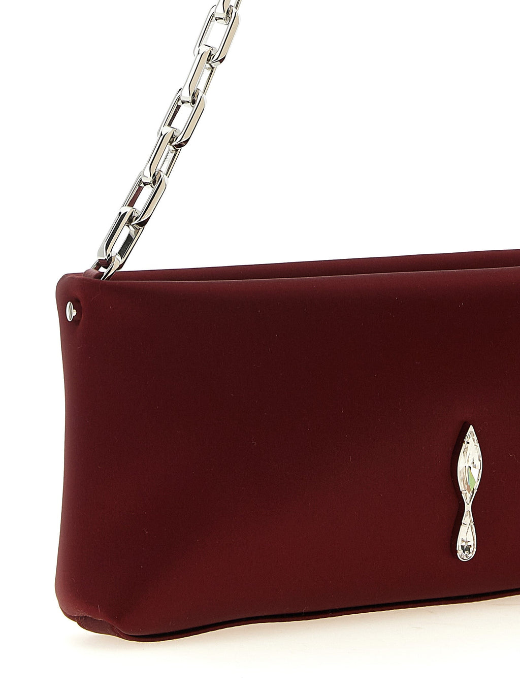 Bordeaux Elastan Clutch Bag Christian Louboutin
