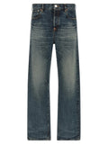 Blaue Jeans aus Baumwolle im geraden Schnitt Kenzo