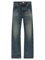 Blaue Jeans aus Baumwolle im geraden Schnitt Kenzo