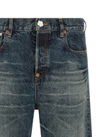 Blaue Jeans aus Baumwolle im geraden Schnitt Kenzo