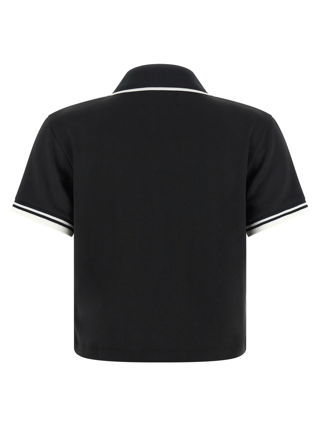 Schwarzes Poloshirt aus Polyester Amiri