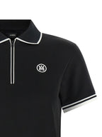 Schwarzes Poloshirt aus Polyester Amiri