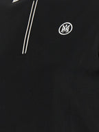 Schwarzes Poloshirt aus Polyester Amiri