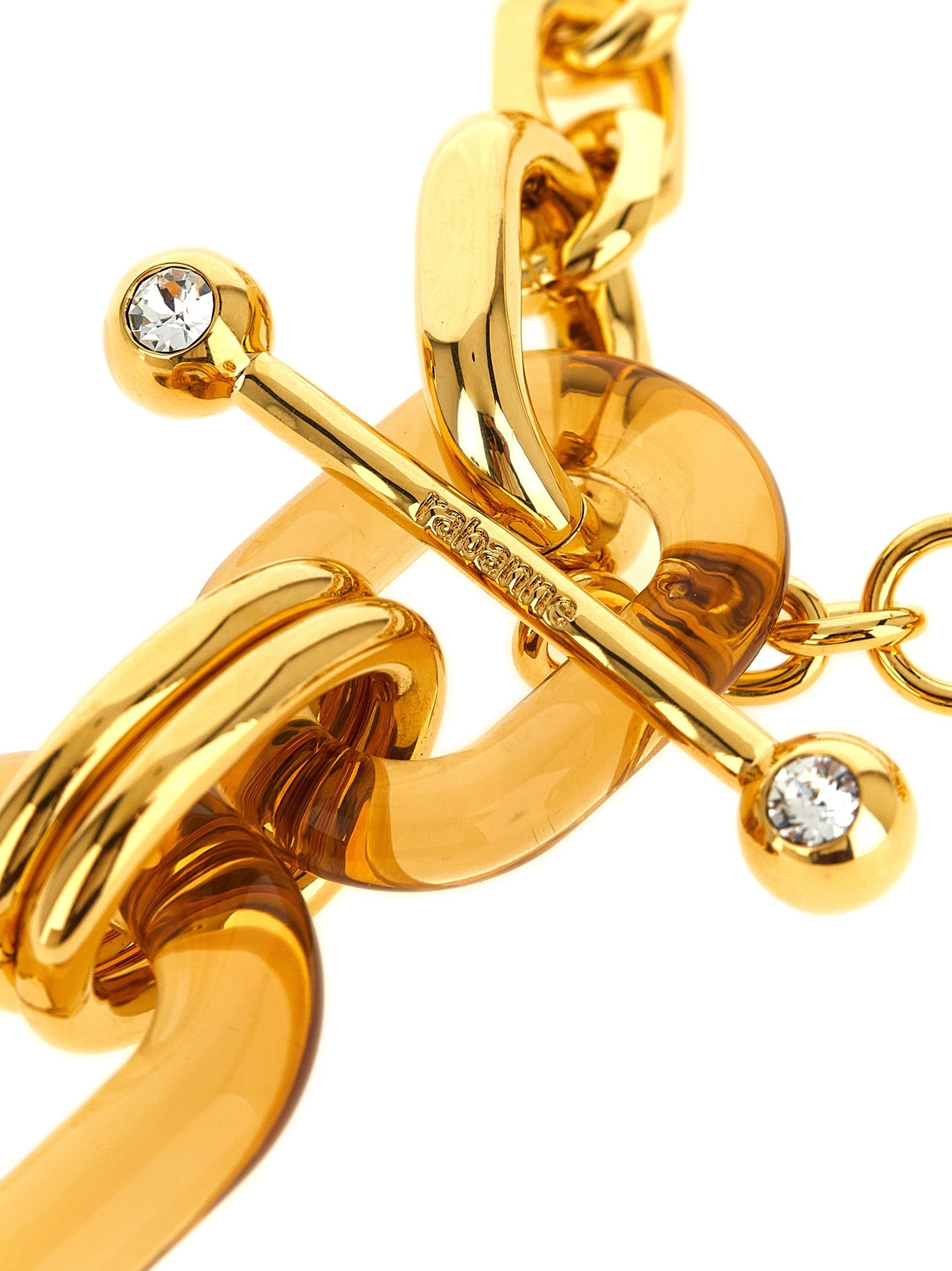 Goldfarbene Halskette Paco Rabanne