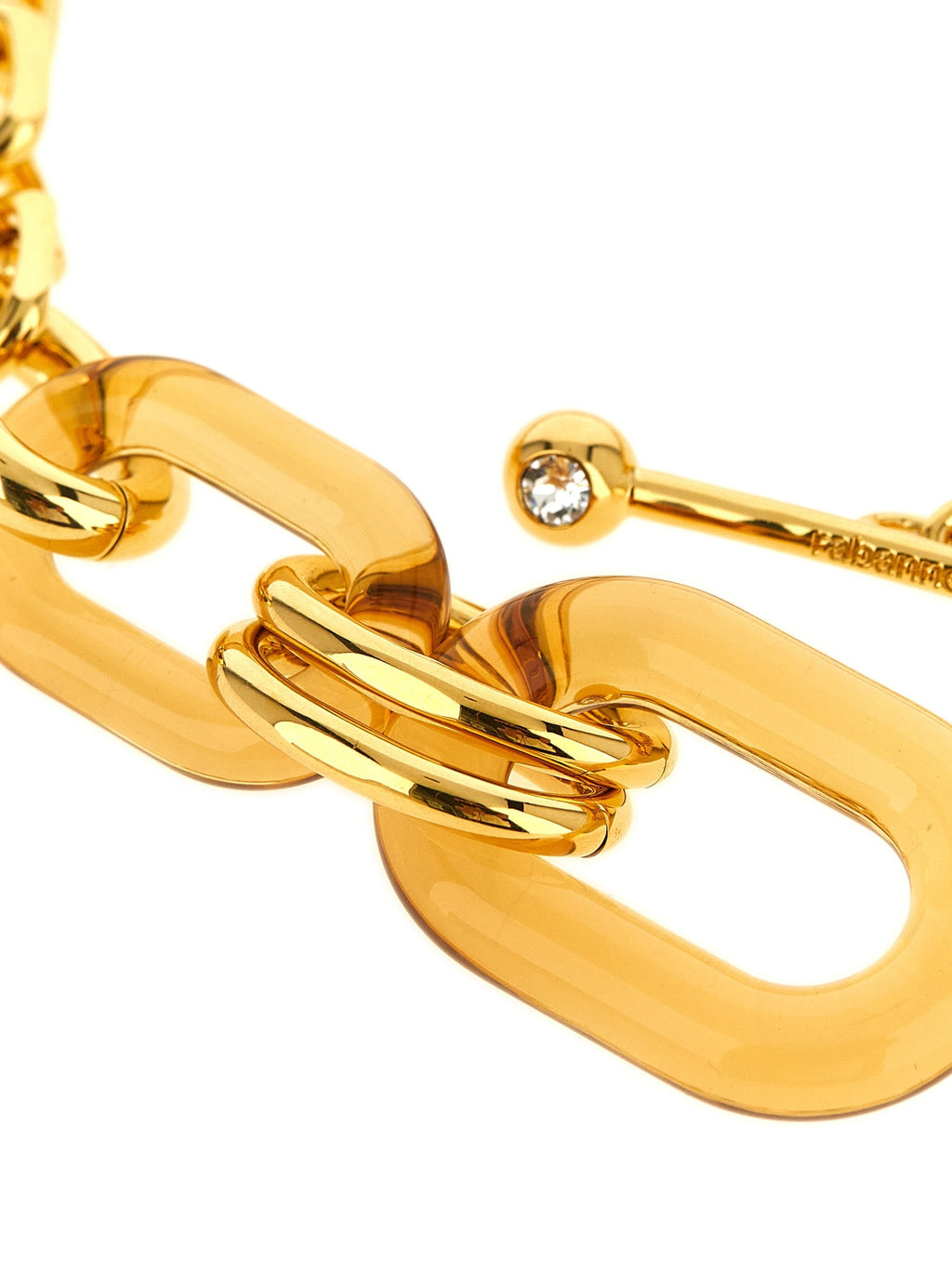 Goldfarbene Halskette Paco Rabanne
