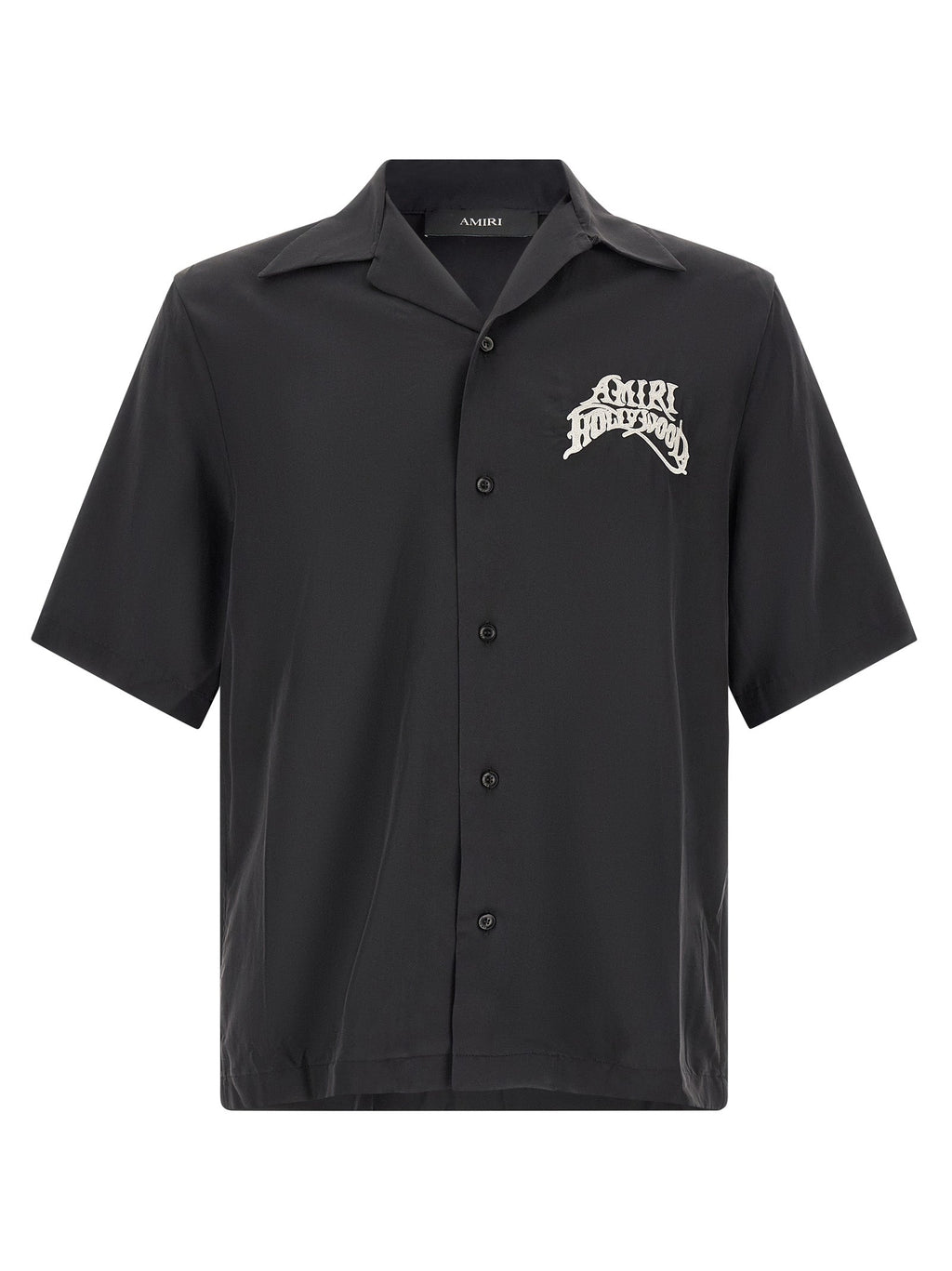 Schwarze Modal-Bluse Amiri