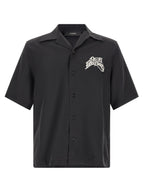 Schwarze Modal-Bluse Amiri
