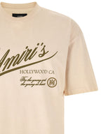 Beiges Baumwoll-T-Shirt Amiri