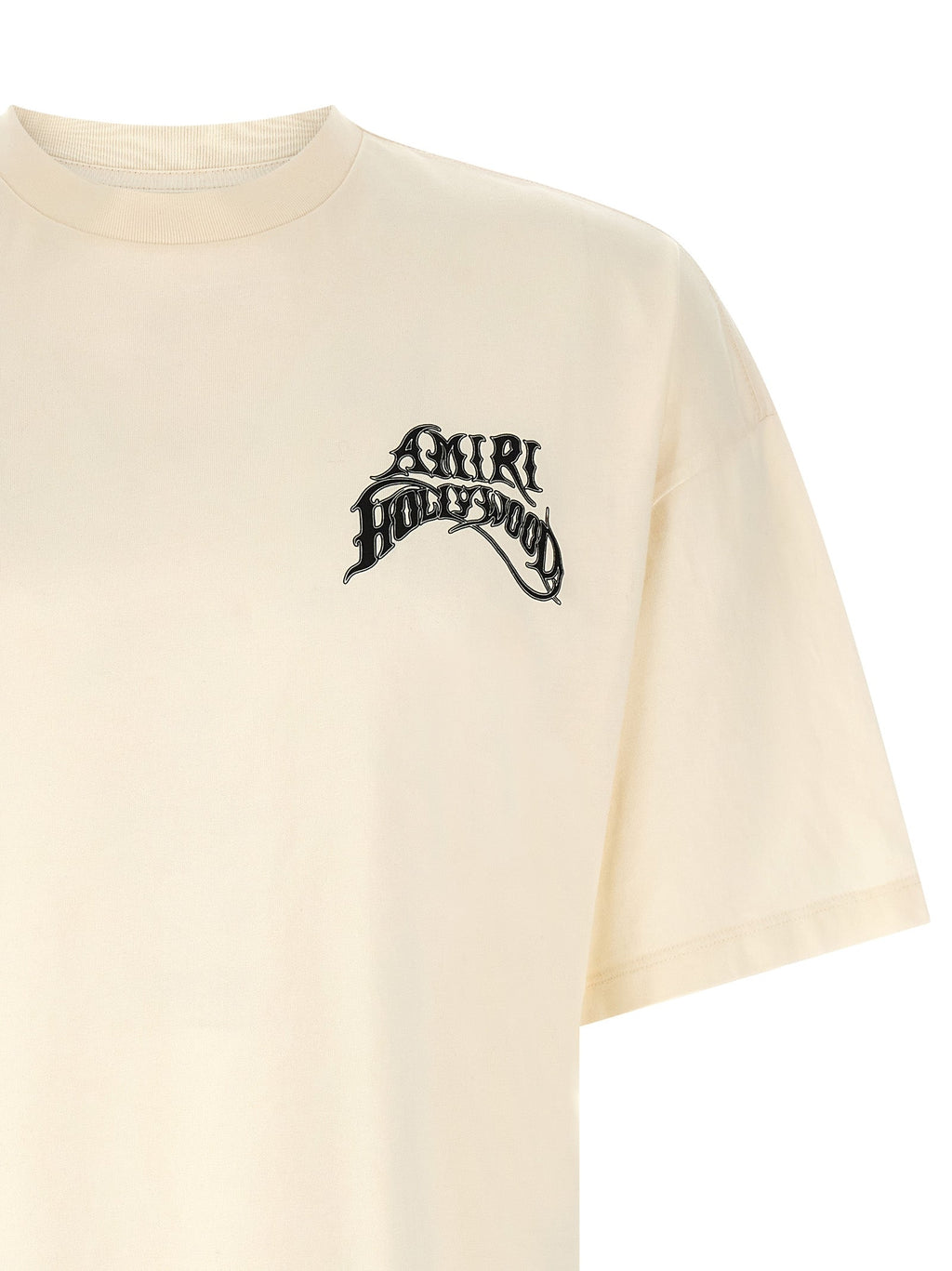 Weißes Baumwoll-T-Shirt Amiri