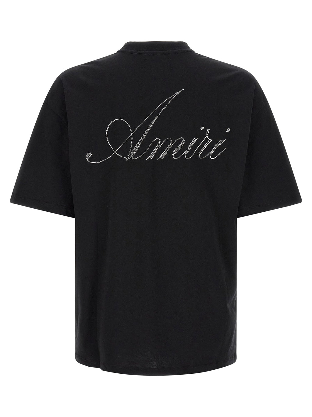 Schwarzes Baumwoll-T-Shirt Amiri