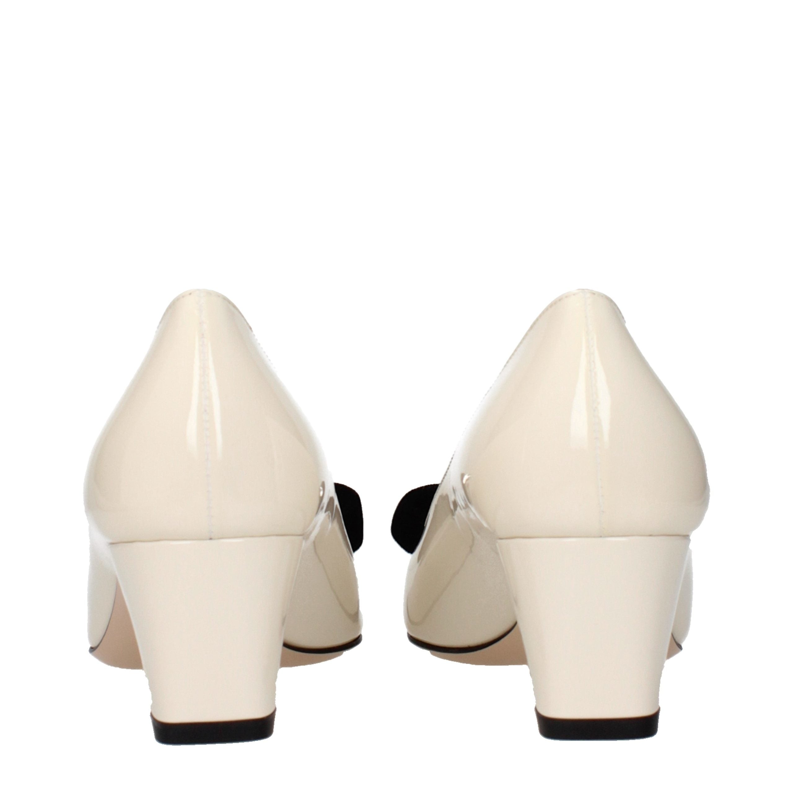 Beige Leather Mid Heel Pumps Tom Ford