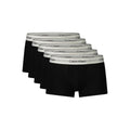 Schwarze Baumwoll-Herrenunterwäsche Calvin Klein
