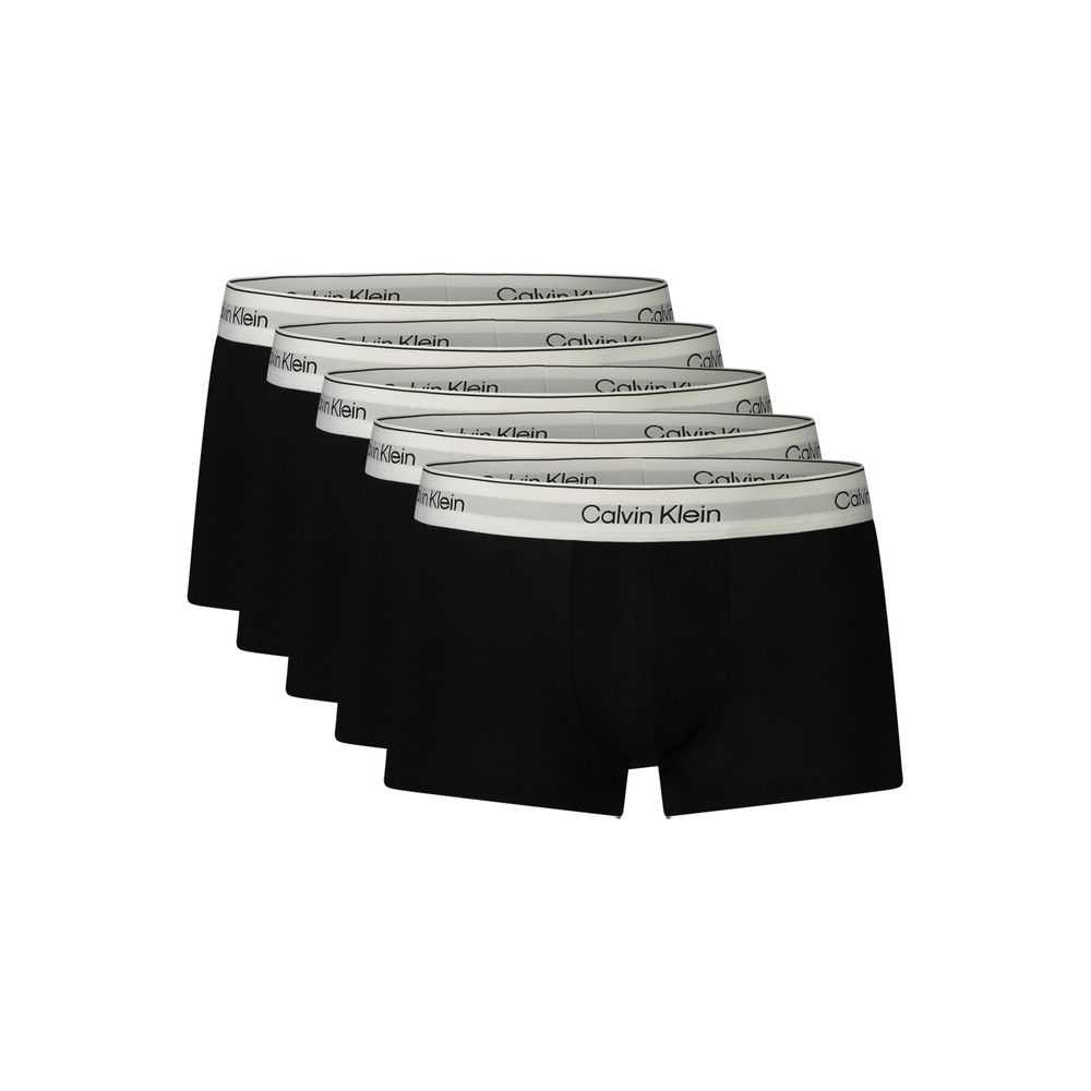 Schwarze Baumwoll-Herrenunterwäsche Calvin Klein