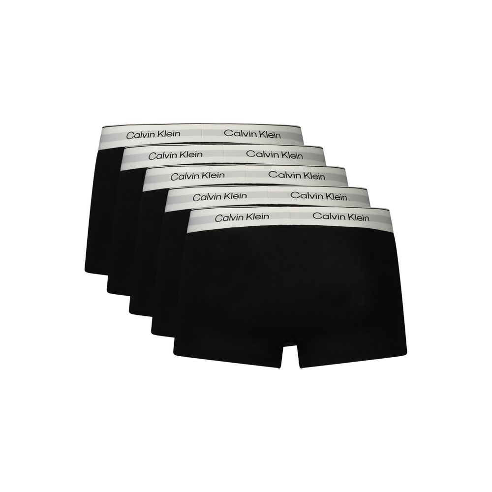 Schwarze Baumwoll-Herrenunterwäsche Calvin Klein